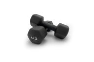 Гантель неопреновая 5кг UnixFitt DBNEO5BK Black