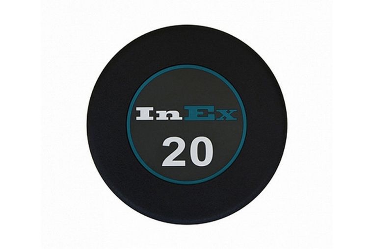 Фиксированные обрезиненные гантели 35кг Inex GMAX GRD-N-35KG фото 1