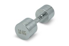 Гантель круглая хромированная 10кг UnixFit PRO DBRND10PCE