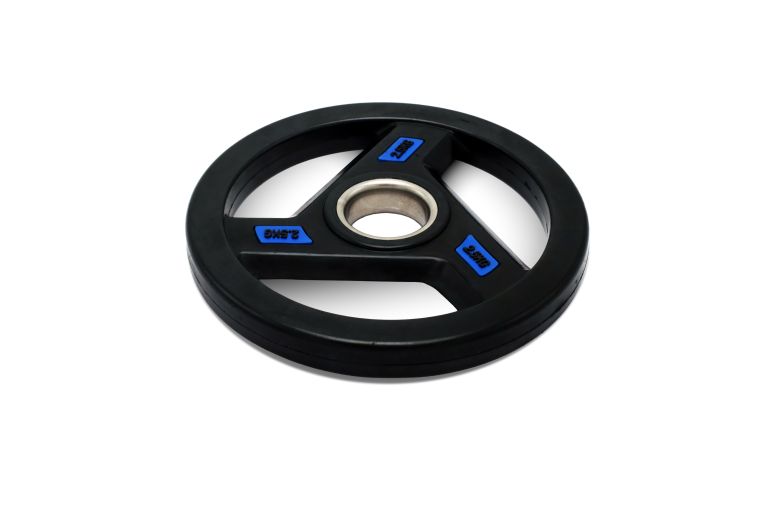 Диск обрезиненный c хватом 2,5кг, 51 мм UnixFit PRO DG2_5RUBPBL фото 1