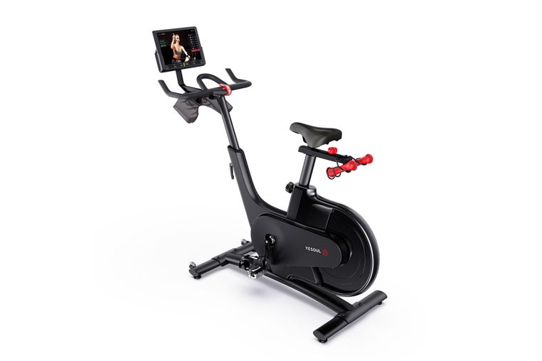 Велотренажер Yesoul Smart Spinning bike V1 черный фото 2
