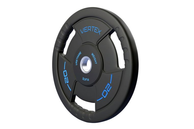 Диск полиуретановый d51мм, 20кг Vertex 91035A-20ВC чёрно-синий фото 1