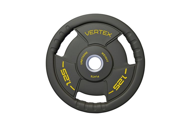 Диск полиуретановый d51мм, 1,25кг Vertex 91035A-1,25ВC чёрно-жёлтый 