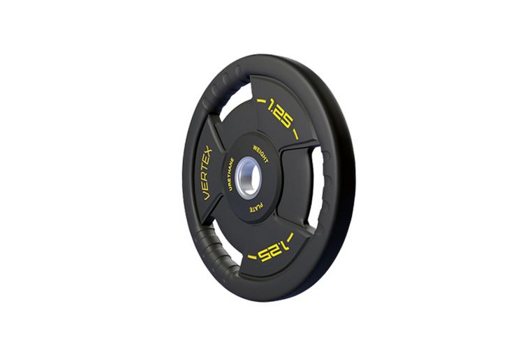 Диск полиуретановый d51мм, 1,25кг Vertex 91035A-1,25ВC чёрно-жёлтый фото 1