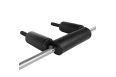 Гриф для приседаний П-образный 220см\28мм UnixFit SitBar PRO BB22_50SITPCE фото 3