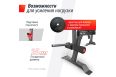 Скамья силовая со стойками UnixFit BENCH 130DD BSBNRK130DD фото 3