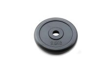 Диск обрезиненный 2,5кг Johns 71019-2,5B-26 чёрный