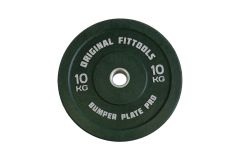Диск бамперный Original Fit.Tools 10 кг (зеленый) FT-BPG-10