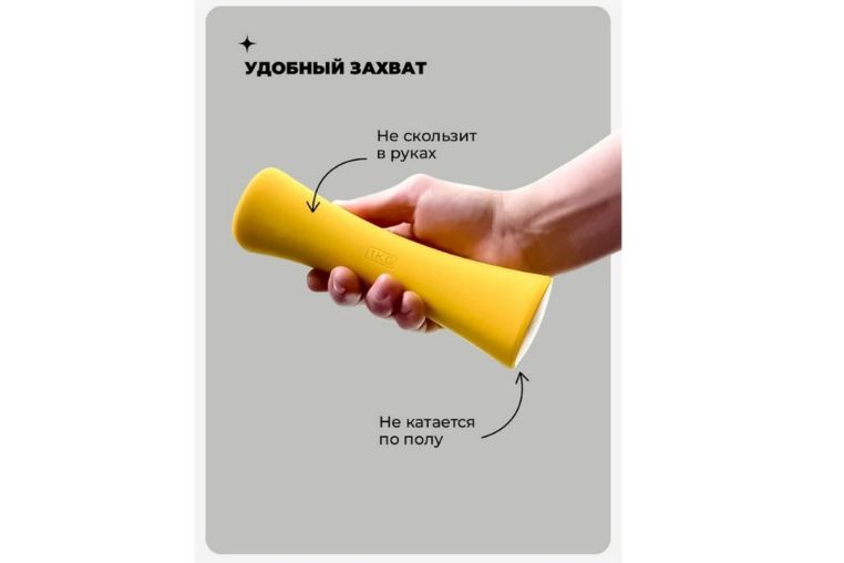 Гантели силиконовые 2шт по 1кг PROIRON Г2010СИ фото 5