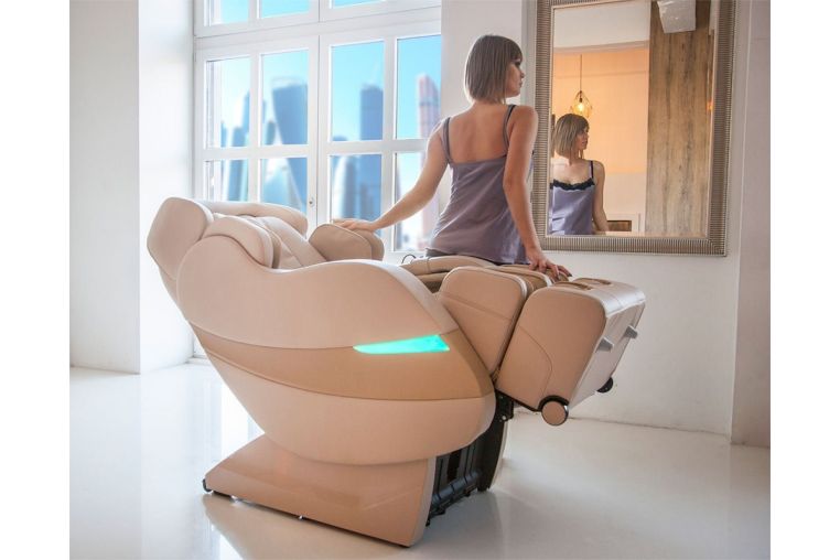 Домашнее массажное кресло Gess Rolfing - бежевое фото 4