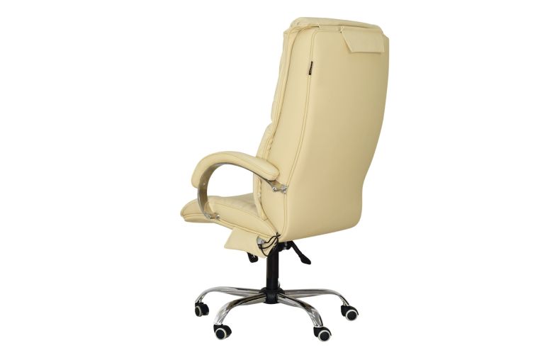Офисное массажное кресло EGO Boss EG1001 Крем фото 3
