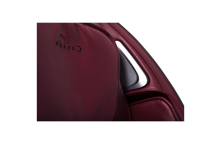 Домашнее массажное кресло Casada AlphaSonic 2 Red Black фото 5