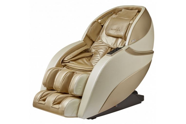 Домашнее массажное кресло Richter Alpine Pearl White-Champagne 