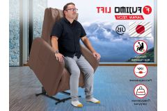 Реклайнер Fujimo LIFT CHAIR F3005 FLFL с подъемом Терра