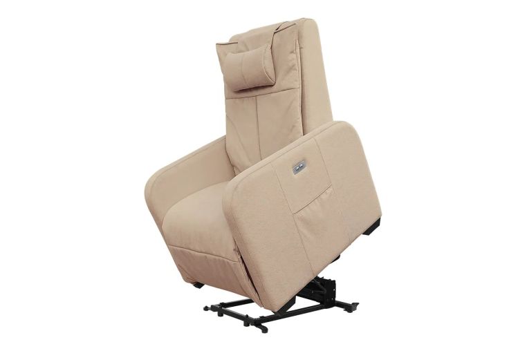 Реклайнер Fujimo LIFT CHAIR F3005 FLWL с подъемом Ваниль фото 3
