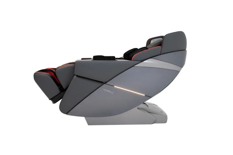 Массажное кресло Casada AlphaSonic 3 черное/красное фото 3