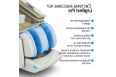 Массажное кресло UnixMed Aura White фото 13