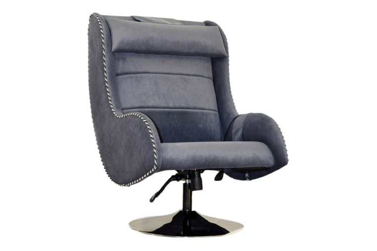 Офисное массажное кресло EGO Max Comfort EG3003 Galaxy Graphite (Микрошенилл) 