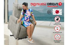 Реклайнер Fujimo LOUNGE UP F7003 ULFL Смоки