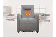 Реклайнер Fujimo LIFT CHAIR F3005 FLFL с подъемом Грейси фото 1