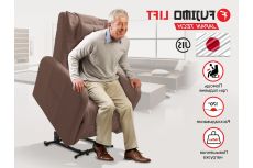 Реклайнер Fujimo LIFT CHAIR F3005 FLFK с подъемом Терра