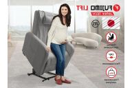 Реклайнер Fujimo LIFT CHAIR F3005 FLWL с подъемом Грейси