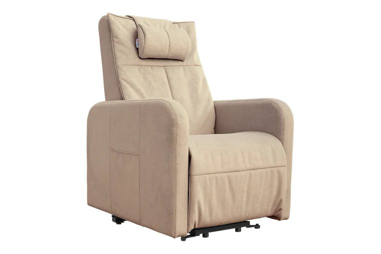 Реклайнер Fujimo LIFT CHAIR F3005 FLWK с подъемом Ваниль фото 9