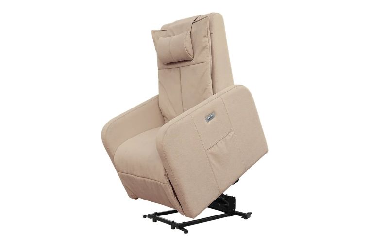Реклайнер Fujimo LIFT CHAIR F3005 FLWK с подъемом Ваниль фото 4