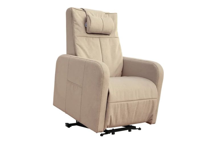 Реклайнер Fujimo LIFT CHAIR F3005 FLWK с подъемом Ваниль фото 5