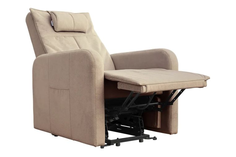 Реклайнер Fujimo LIFT CHAIR F3005 FLWK с подъемом Ваниль фото 6