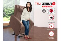 Реклайнер Fujimo LIFT CHAIR F3005 FLWK с подъемом Терра