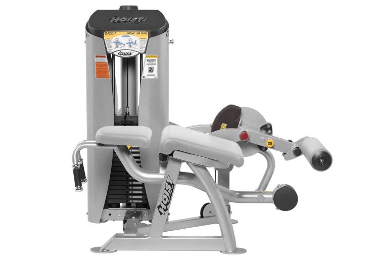 Сгибание ног лежа HOIST ROC-IT RS-1408 матовый черный 