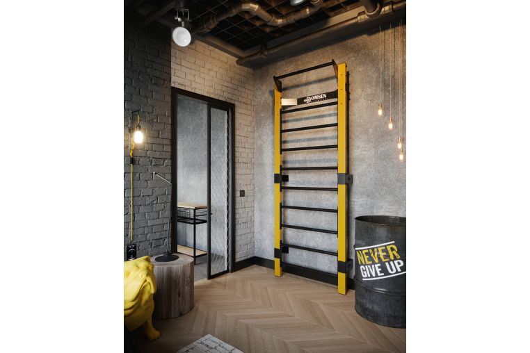 Профессиональная шведская стенка Domsen Fitness Ds45Y Yellow фото 2
