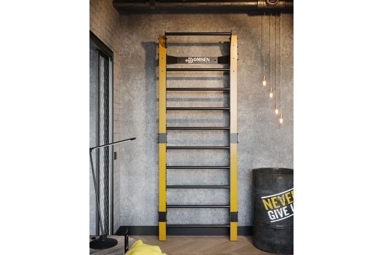Профессиональная шведская стенка Domsen Fitness Ds45Y Yellow фото 3