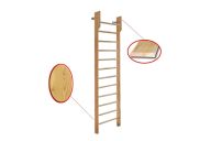 Стенка шведская 2600х800 с турником (массив.сосна) Dinamika ZSO-002570