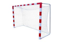 Сетка гандбол/мини-футбол Zavodsporta d2,5 мм яч.100x100, размер 200x300x100 см, ПА белый (пара)