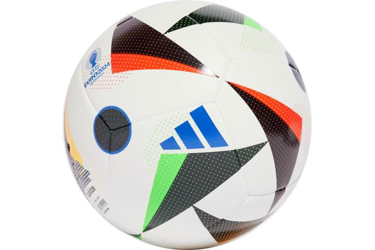 Мяч футбольный Adidas Euro24 Training IN9366, р.5, 12п, ТПУ, маш.сш, мультиколор фото 1