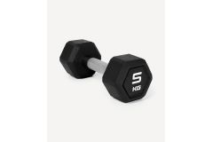 Гантель гексагональная 5кг, обрезиненная Star Fit DB-301PRO черный