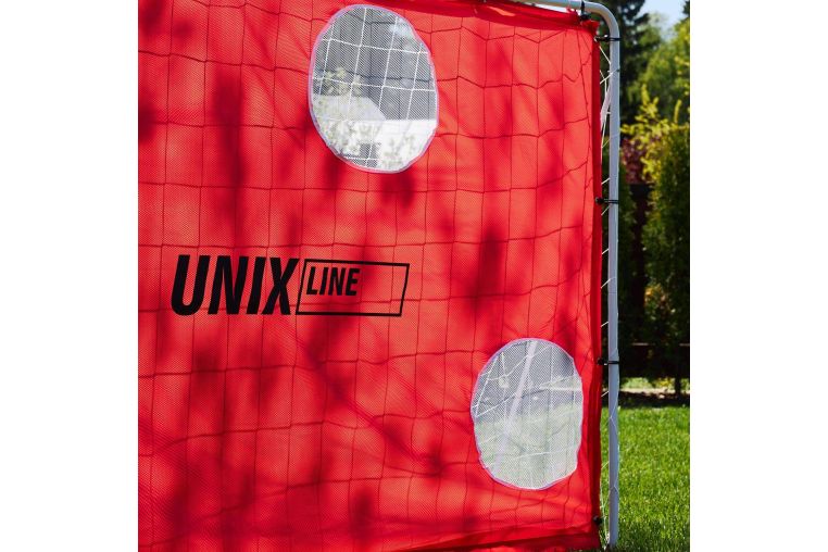 Ворота футбольные переносные Unix Line стальные 217x153см, с мишенями FGSL217_153PT фото 5