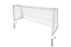 Ворота для игры в любительский футбол 8х8 560x235 SportWerk SpW-AG-560-2P