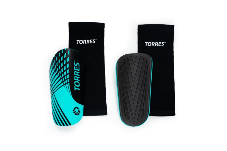 Щитки Torres Pro FS2308 черно-бирюзоый 
