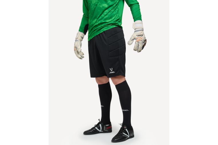 Шорты вратарские Jogel CAMP GK Short, черный\белый фото 3