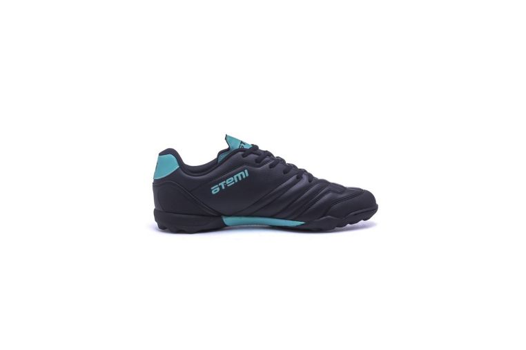 Бутсы футбольные Atemi TURF KIDS SBA-004 черный\ бирюзовый фото 7