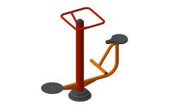 Тренажер уличный детский Твист+Диск Spektr Sport ТДС 204