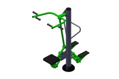 Уличный тренажер взрослый Степ + Подтягивание для двоих Spektr Sport ТС 228