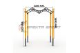 Рукоход для воркаут Волна Spektr Sport SP WRK-64_76mm фото 1