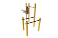 Комплекс для занятий Воркаут Spektr Sport SP WRK-104_76mm фото 2