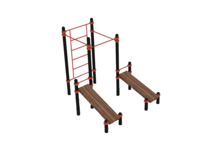 Спортивный комплекс №2 круглый профиль D89 Dinamika ZSO-001929 
