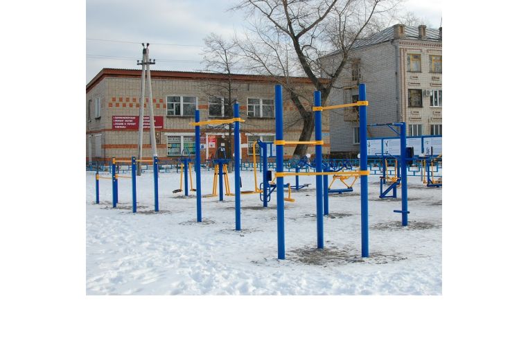 Перекладина атлетическая двухуровневая (стационарная с хомутами) Hercules W-2.6.2. 3458 фото 2