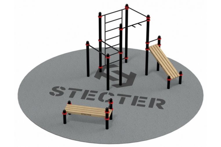 Проект Stecter Воркаут площадка для коттеджа 1-3 5101 